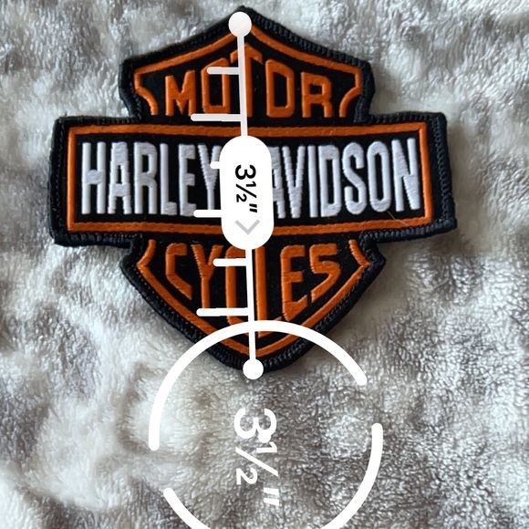 Harley Davidson embroidered patch - Picture 4 of 4